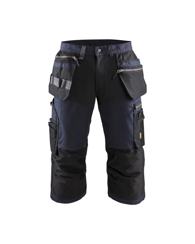 Blåkläder Piraatbroek stretch - Donker marineblauw/Zwart (8699)