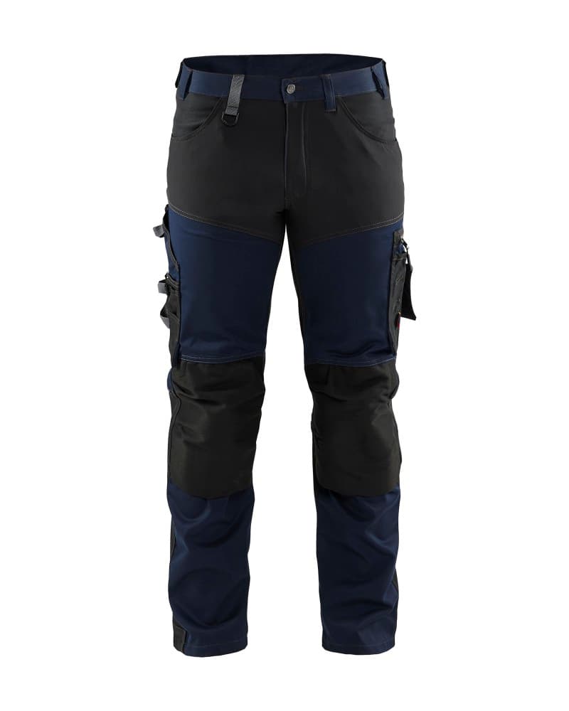 Blåkläder Werkbroek met stretch - Donker marineblauw/Zwart (8699)