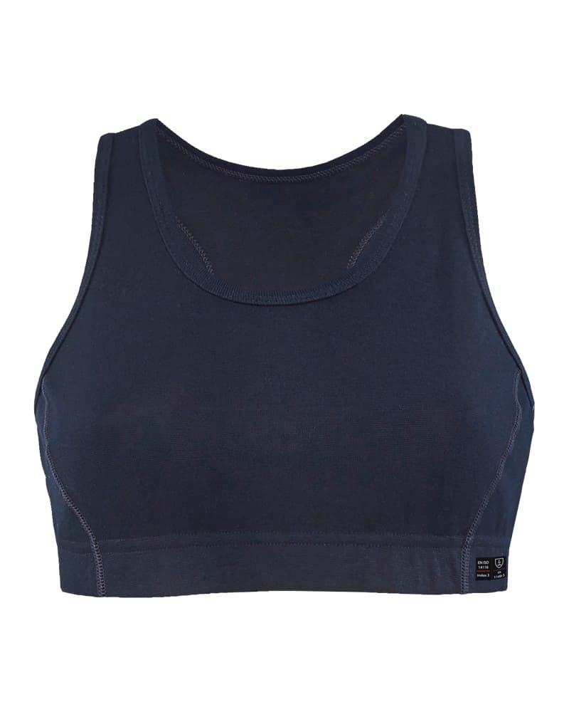 Blåkläder Dames vlamvertragende sportbeha - Marineblauw (8900)