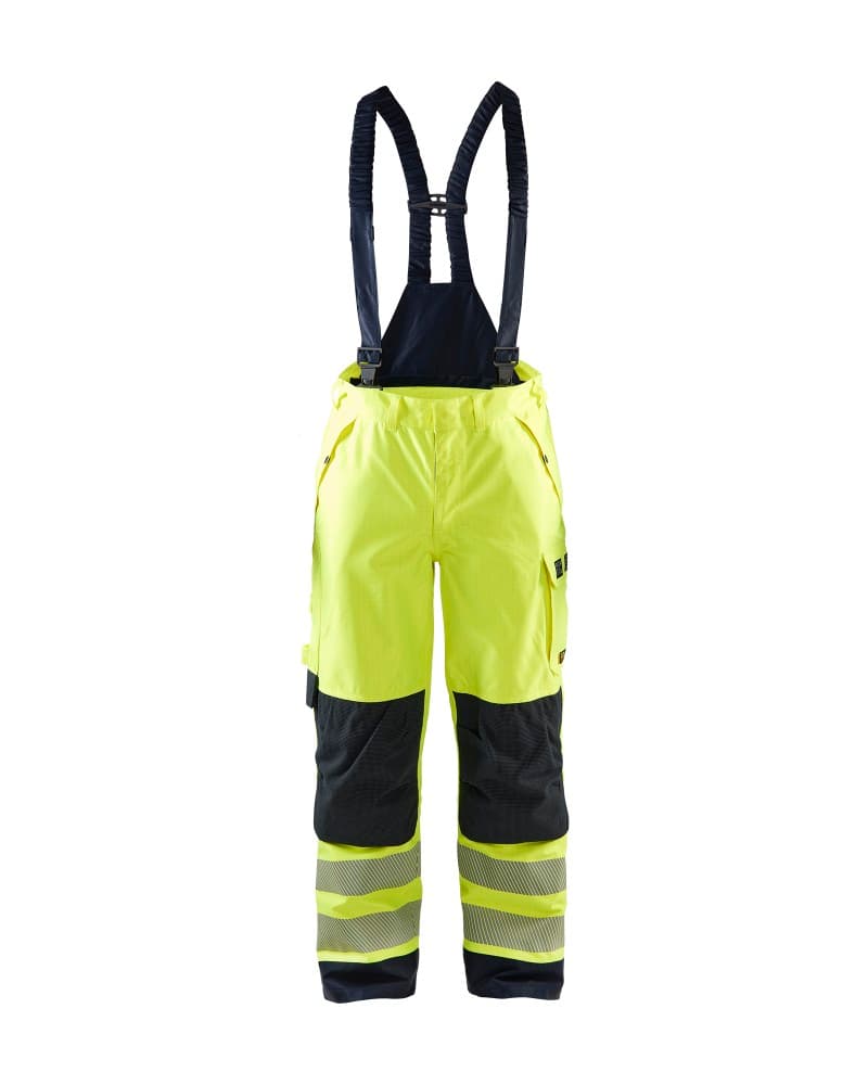 Blåkläder APC 2 Multinorm shell werkbroek - High Vis Geel/Marineblauw (3389)