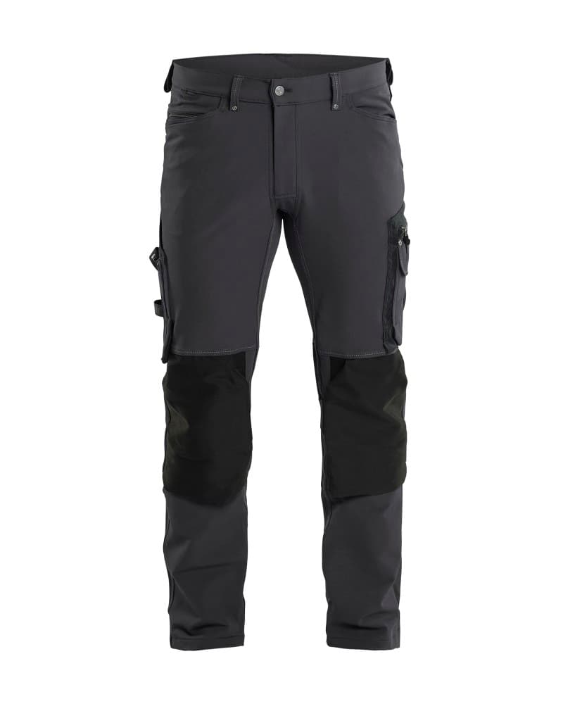 Blåkläder Werkbroek 4-weg stretch - Donkergrijs/Zwart (9899)