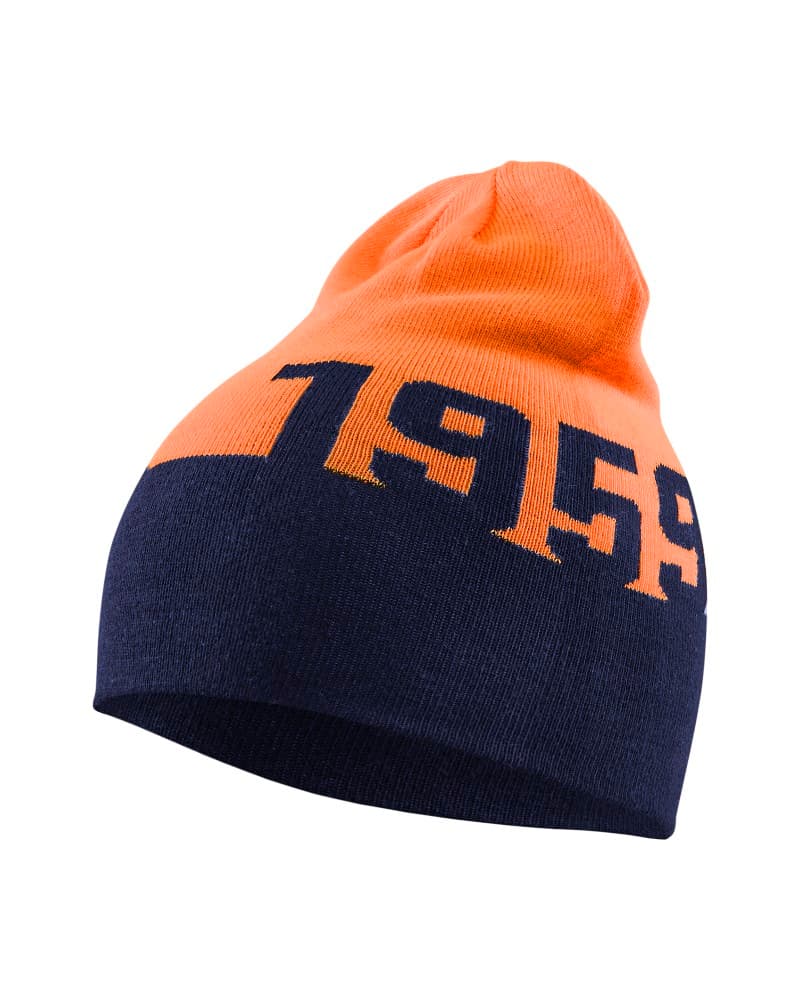 Blåkläder Beanie kids - Marineblauw/Oranje (8953)