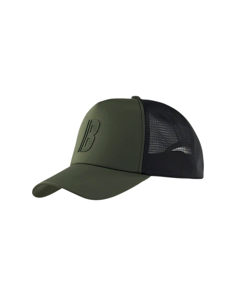 Blåkläder STRIKER Trucker cap - Donker herfstgroen/Zwart (4298)
