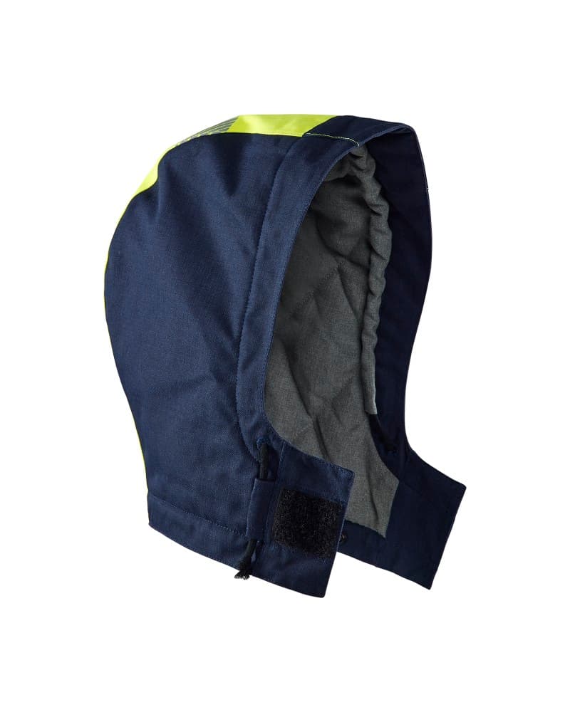 Blåkläder Multinorm Winter capuchon - Marine/High Vis Geel (8933)