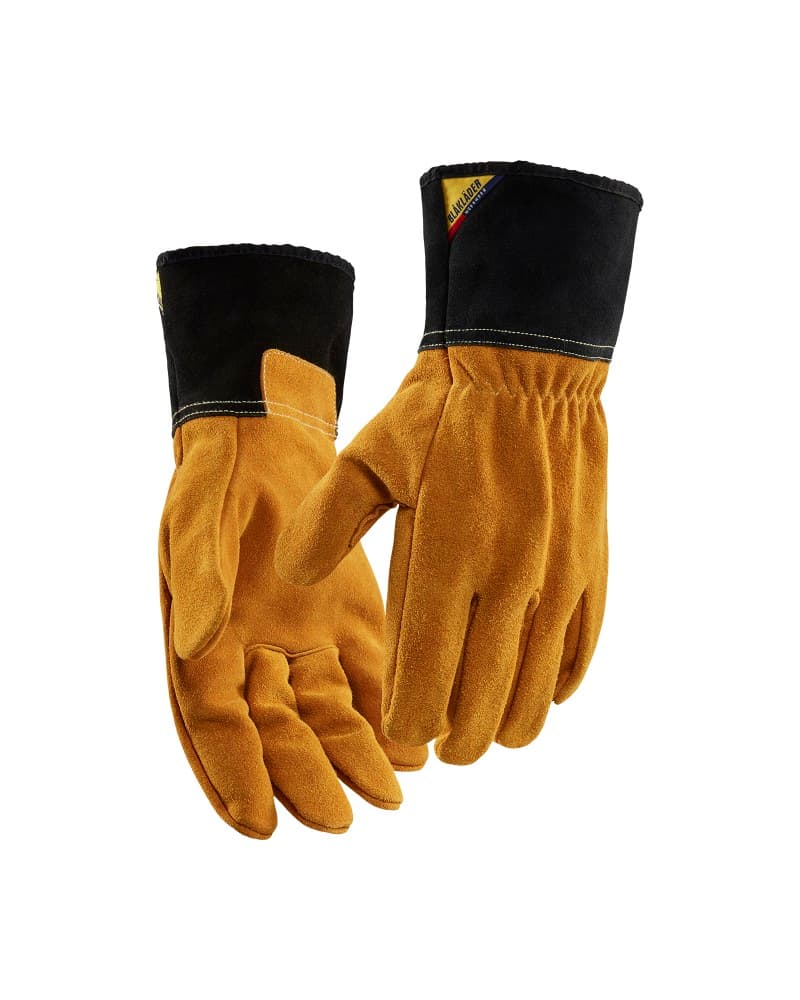 Blåkläder Hittebestendige handschoenen - Bruin/Donkergrijs (7598)