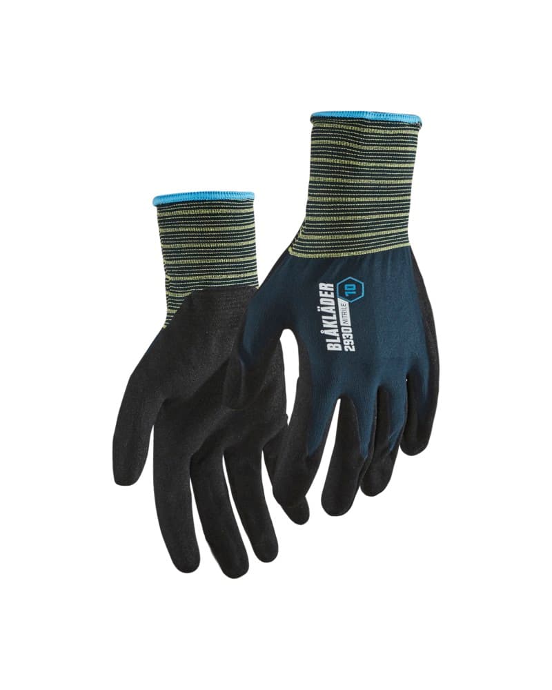 Blåkläder Werkhandschoenen nitril-gedipt - Donker marineblauw (8600)
