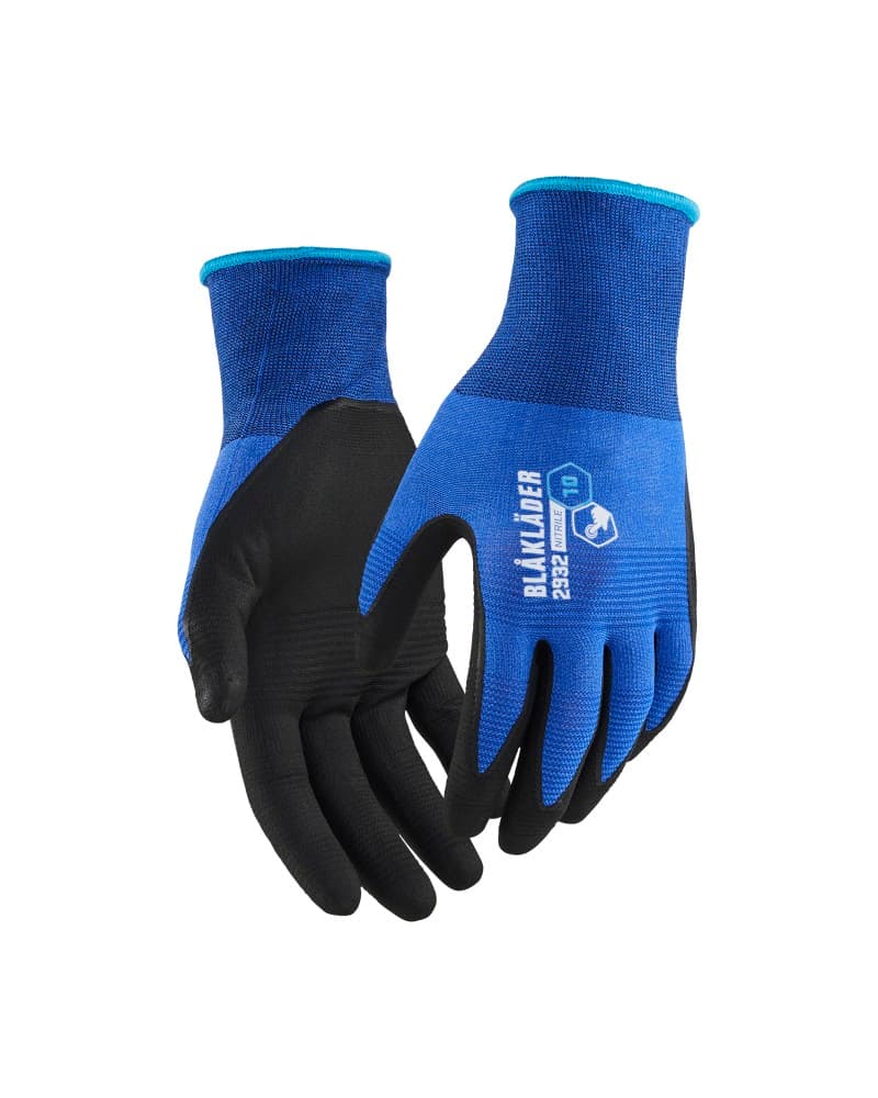Blåkläder Werkhandschoenen nitril-gedipt touch - Korenblauw (8500)