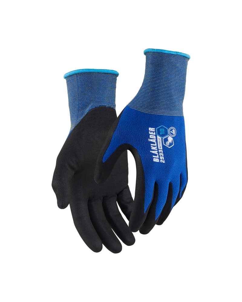 Blåkläder Werkhandschoenen nitril-gedipt Touch ESD - Korenblauw (8500)