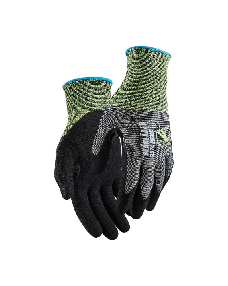 Blåkläder Snijbestendige handschoenen B Nitril-gedipt - Zwart (9900)