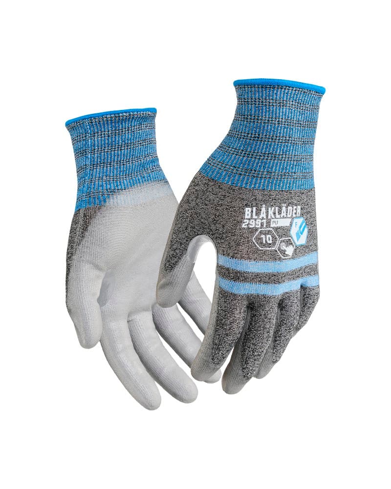 Blåkläder Snijbestendige handschoenen F PU-gedipt Touch - Grijs (9400)