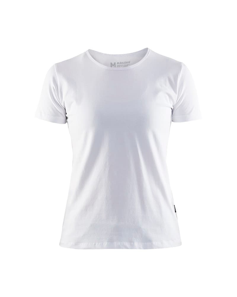 Blåkläder Dames T-shirt slim fit - Wit (1000)