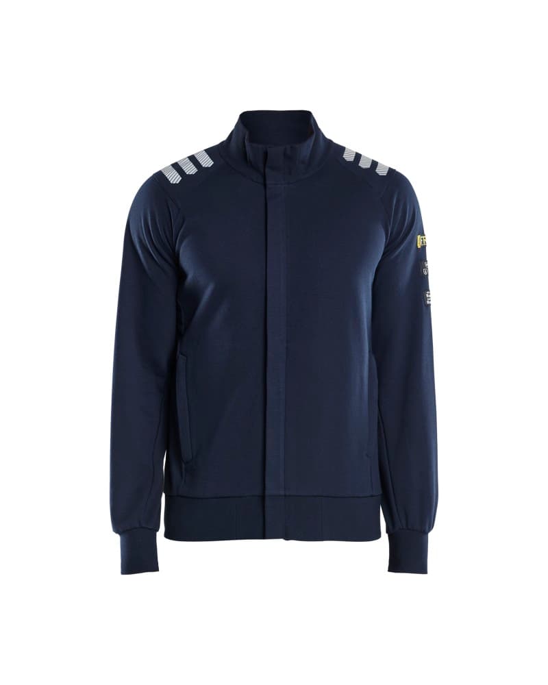 Blåkläder Multinorm sweatshirt met rits - Marineblauw (8900)