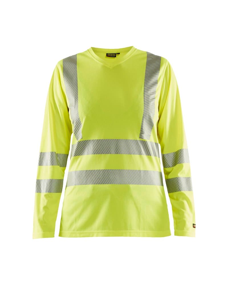 Blåkläder Dames UV-T-shirt lange mouwen High Vis - High Vis Geel (3300)