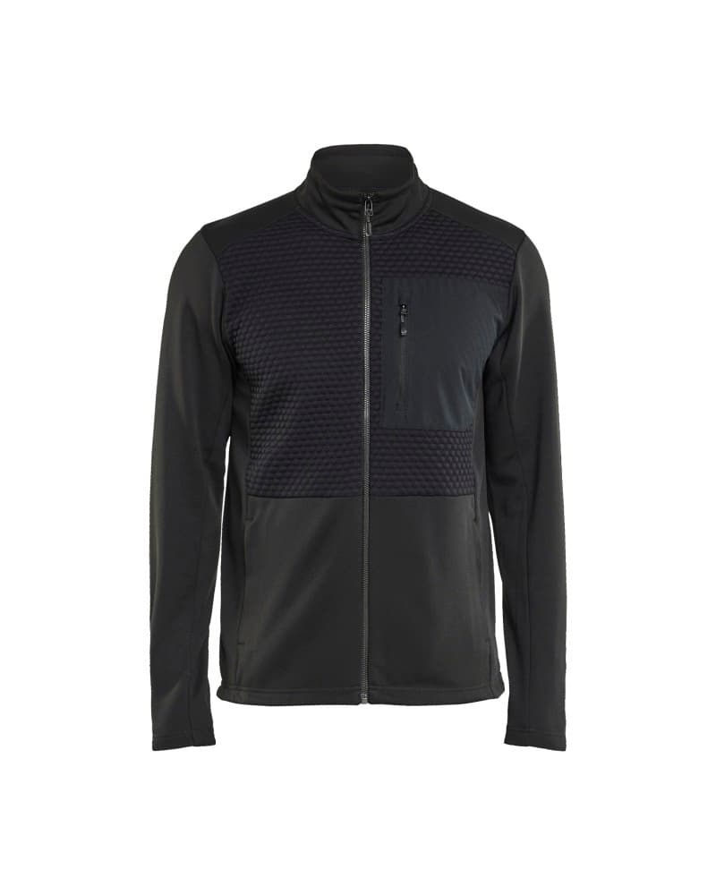 Blåkläder Sweatshirt met rits - Zwart (9900)