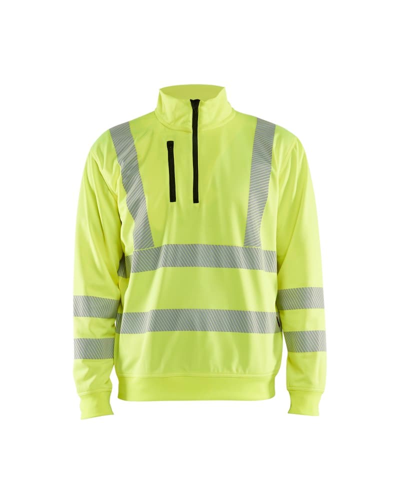 Blåkläder Sweatshirt met halve rits High Vis - High Vis Geel (3300)