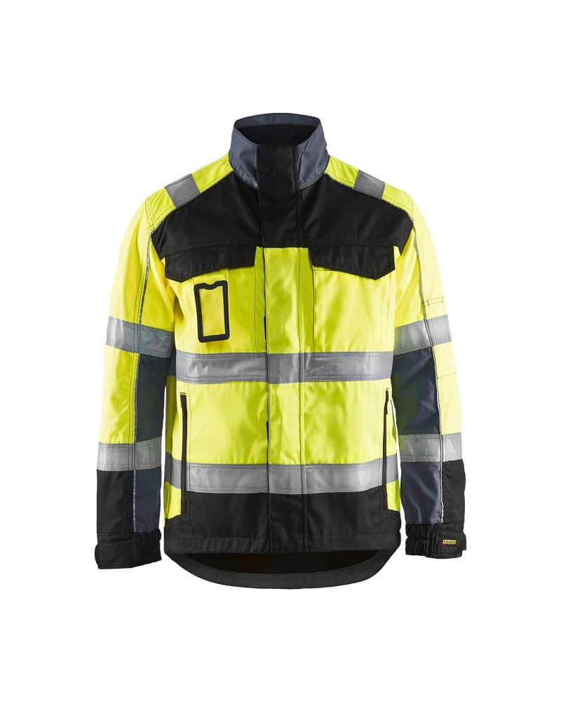 Blåkläder Jack. Ongevoerd High Vis - High Vis Geel/Zwart (3399)