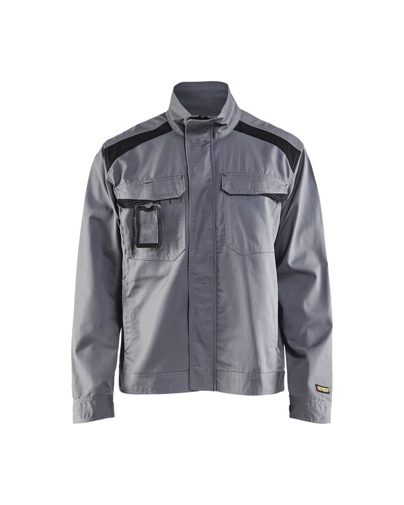 Blåkläder Industriejack ongevoerd - Grijs/Zwart (9499)
