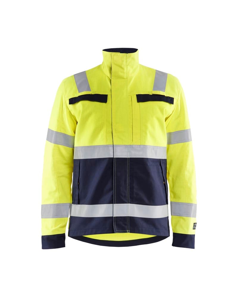 Blåkläder Multinorm jack - High Vis Geel/Marineblauw (3389)