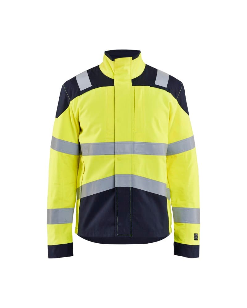Blåkläder Multinorm jack - High Vis Geel/Marineblauw (3389)