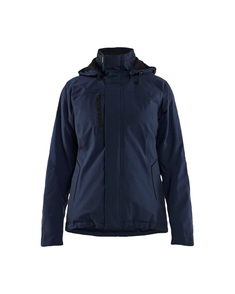 Blåkläder Dames Lichtgewicht winterjas 4-weg stretch - Donker marineblauw/Zwart (8699)
