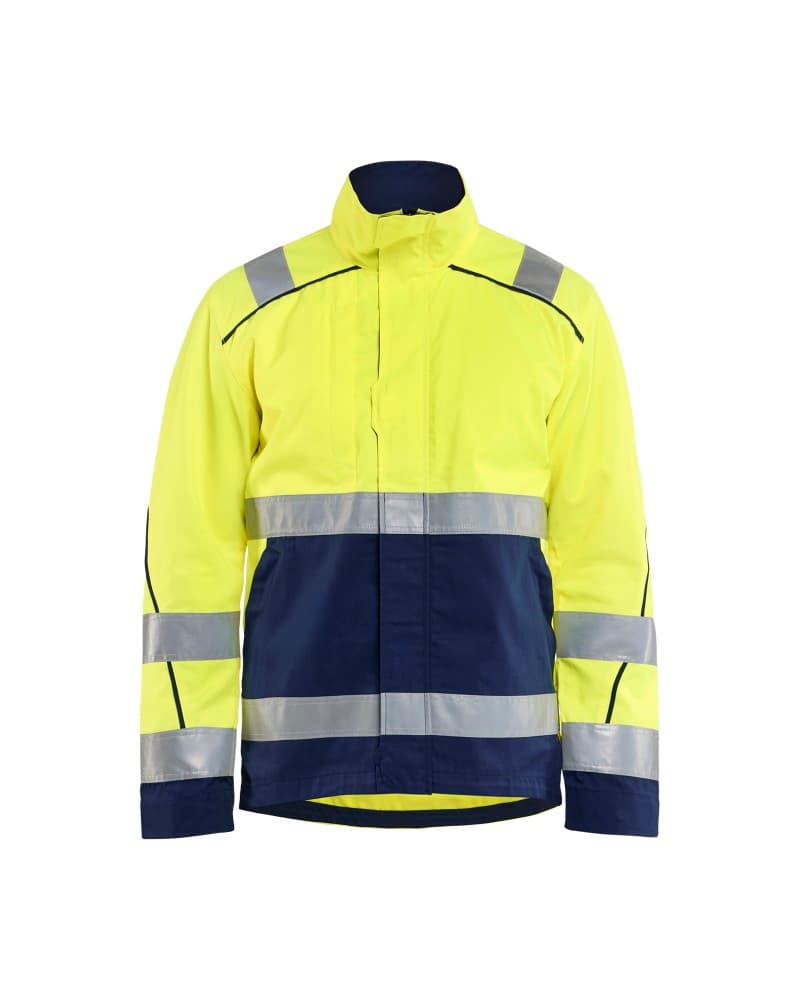 Blåkläder Jack High Vis - High Vis Geel/Marineblauw (3389)