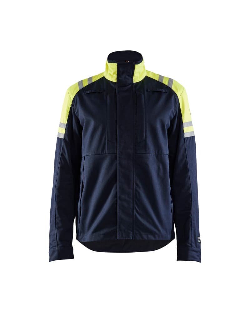 Blåkläder Jack Inherent Steel - Marine/High Vis Geel (8933)
