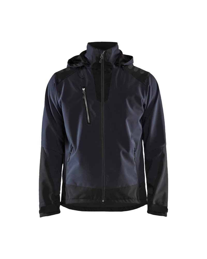 Blåkläder Softshell jack - Donker marineblauw/Zwart (8699)