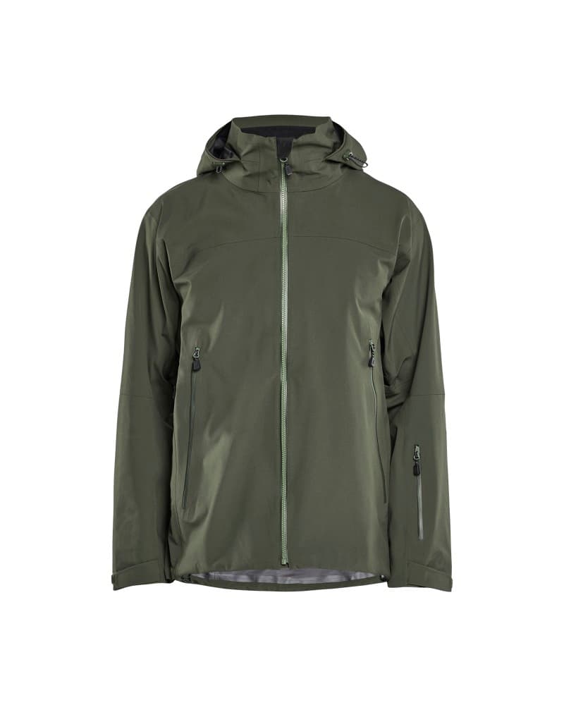 Blåkläder STRIKER Shell Jack Stretch - Donker herfstgroen (4209)