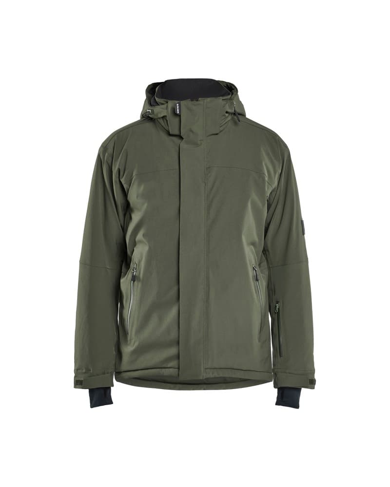 Blåkläder STRIKER Winterjas Stretch - Donker herfstgroen (4209)