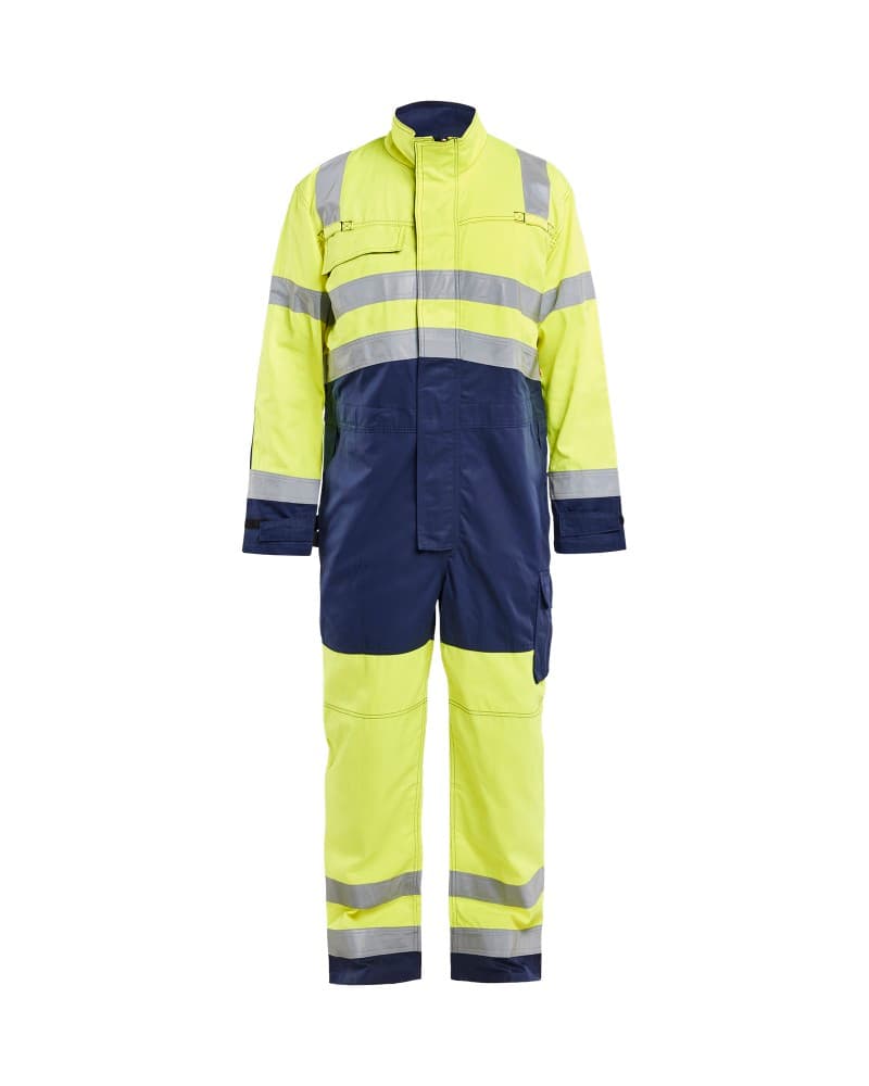 Blåkläder High vis Overall - High Vis Geel/Marineblauw (3389)