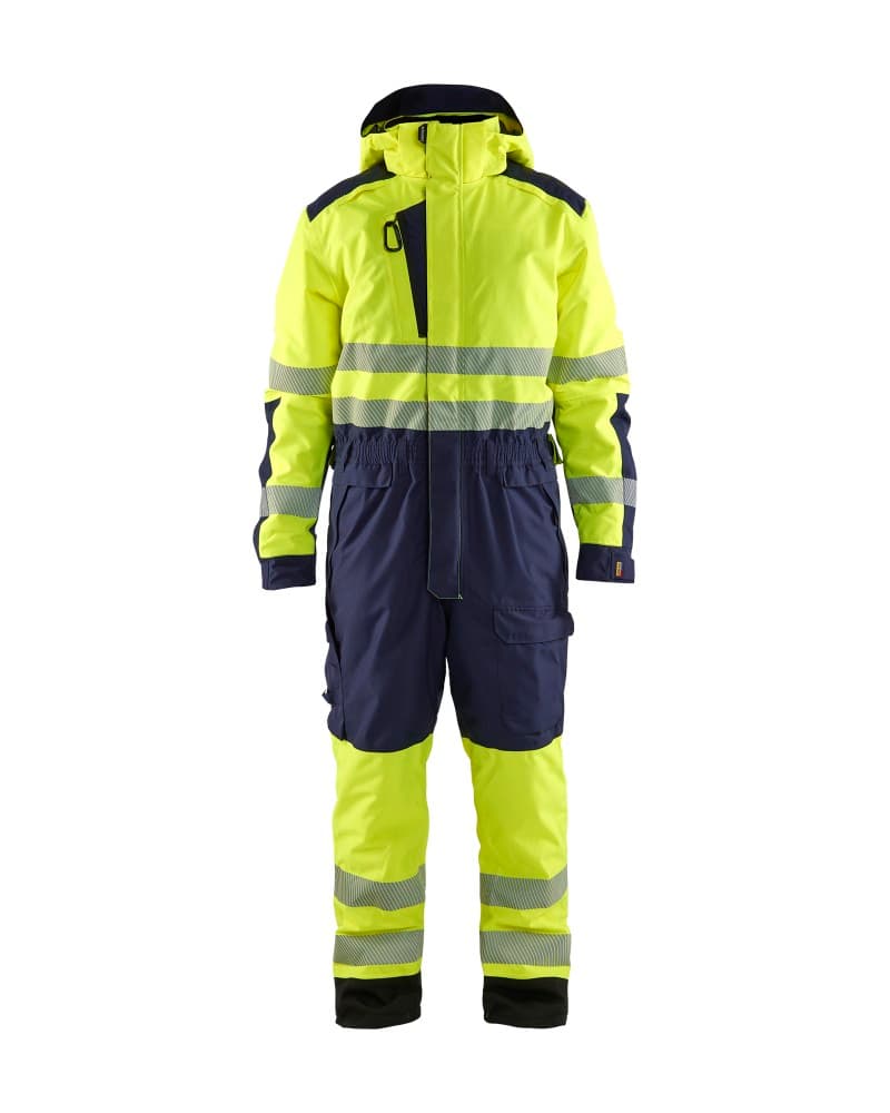 Blåkläder Winteroverall High Vis - High Vis Geel/Marineblauw (3389)