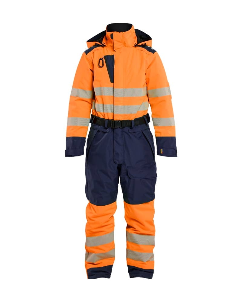 Blåkläder Dames winteroverall High Vis - High Vis Oranje/Marineblauw (5389)