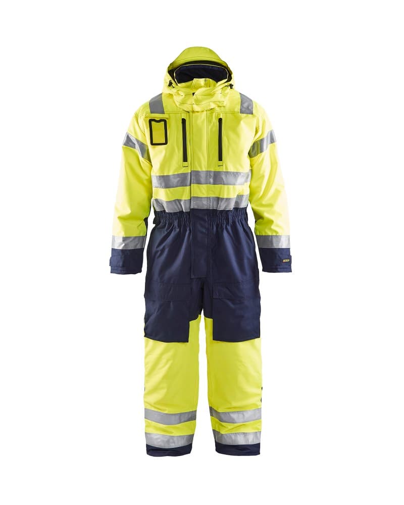 Blåkläder Winteroverall High Vis - High Vis Geel/Marineblauw (3389)