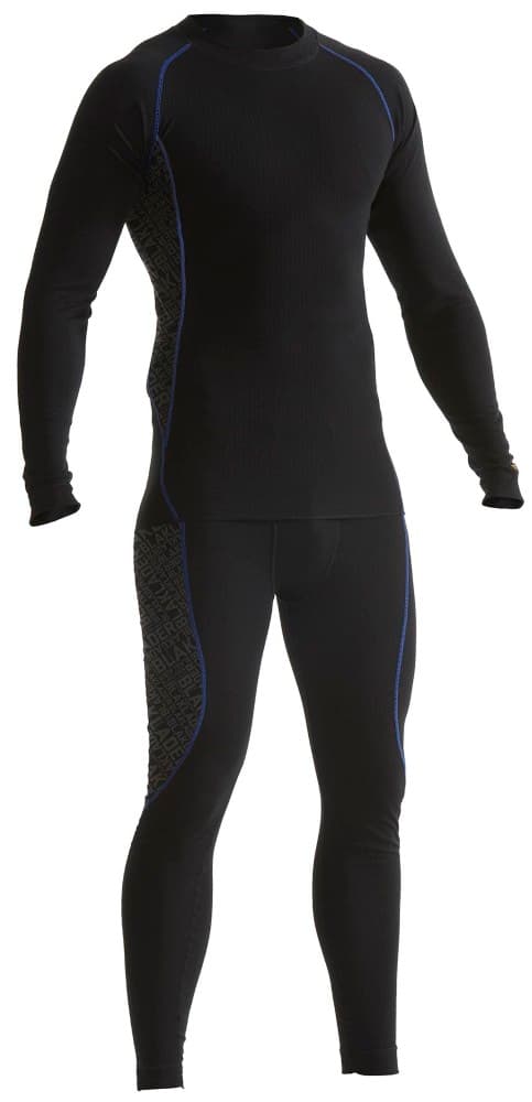 Blåkläder Technische Onderkledingset LIGHT - Zwart/Korenblauw (9985)
