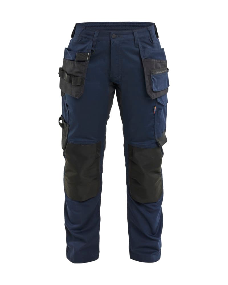 Blåkläder Dames Werkbroek stretch met gereedschapszakken - Donker marineblauw (8600)