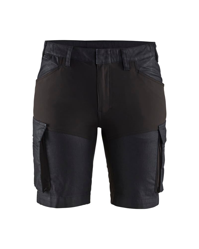 Blåkläder Dames service short denim stretch - Marineblauw/Zwart (8999)