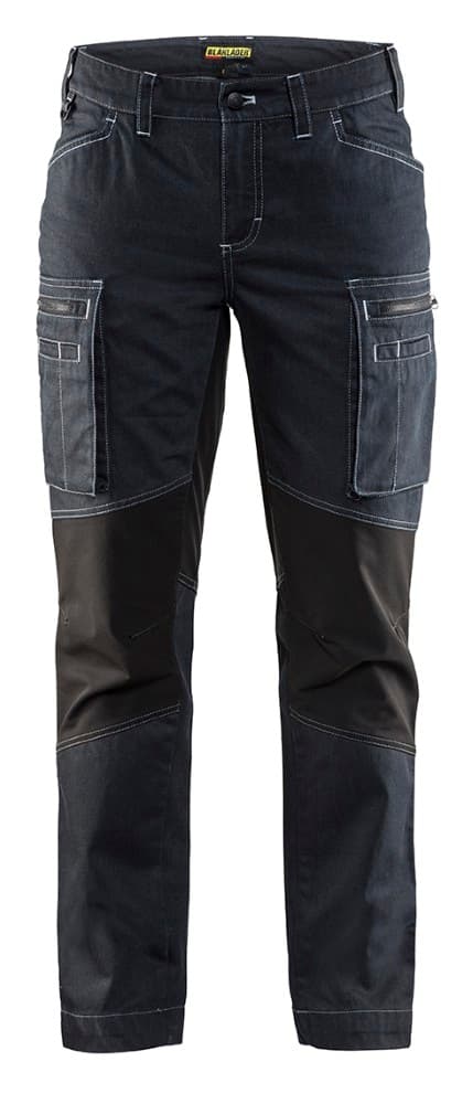 Blåkläder Dames Service werkbroek - Marineblauw/Zwart (8999)