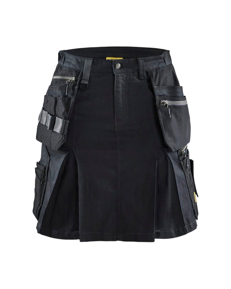 Blåkläder Werkrok met denim stretch - Marineblauw/Zwart (8999)