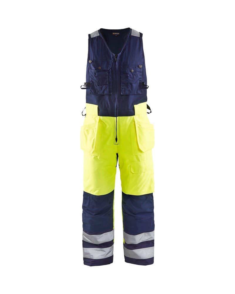 Blåkläder Amerikaanse overall High Vis - High Vis Geel/Marineblauw (3389)