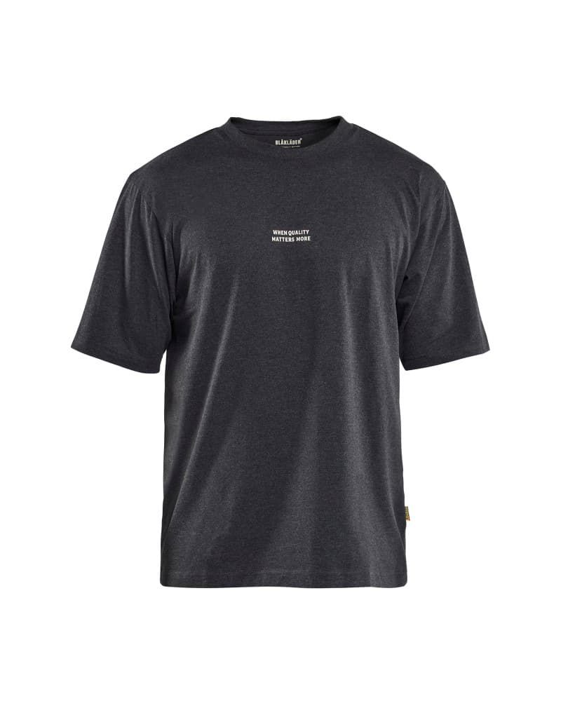 Blåkläder T-shirt Limited Snake - Zwart mêlee (9991)
