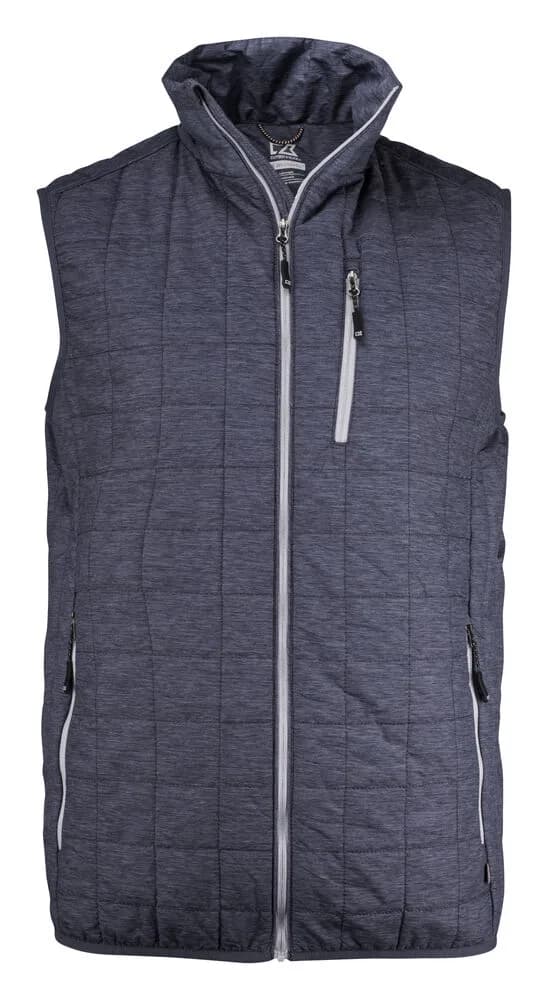 Cutter & Buck Cutter & Buck - Rainier Vest Heren - Antraciet Navy Mélange