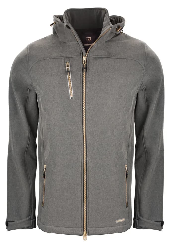 Cutter & Buck Cutter & Buck - Whittier Jacket Heren - Antraciet Mélange