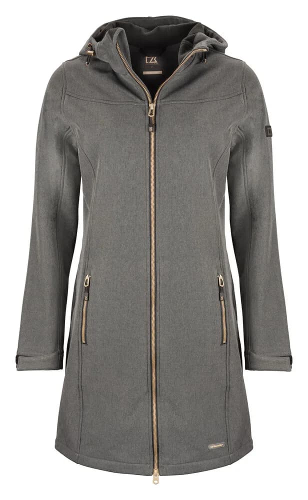 Cutter & Buck Cutter & Buck - Whittier Jacket Dames - Antraciet Mélange