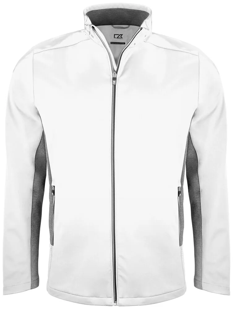 Cutter & Buck Cutter & Buck - Navigate Softshell Jacket Heren - Wit
