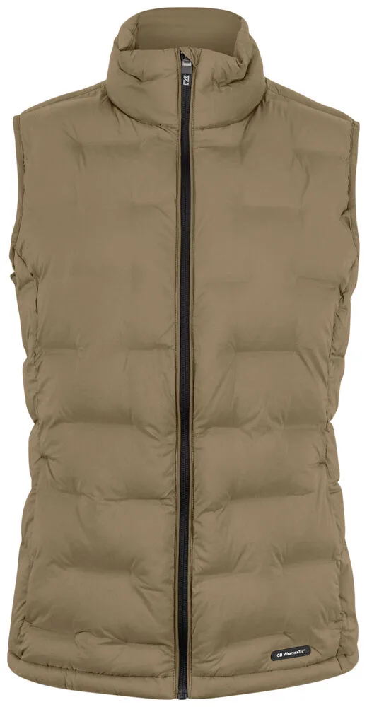 Cutter & Buck Cutter & Buck - Baker Vest Dames - Khaki