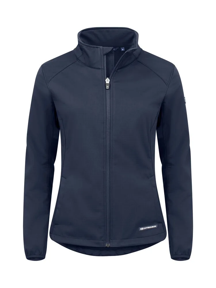 Cutter & Buck Cutter & Buck - Oak Harbor Softshell Jacket Dames - Dark Navy