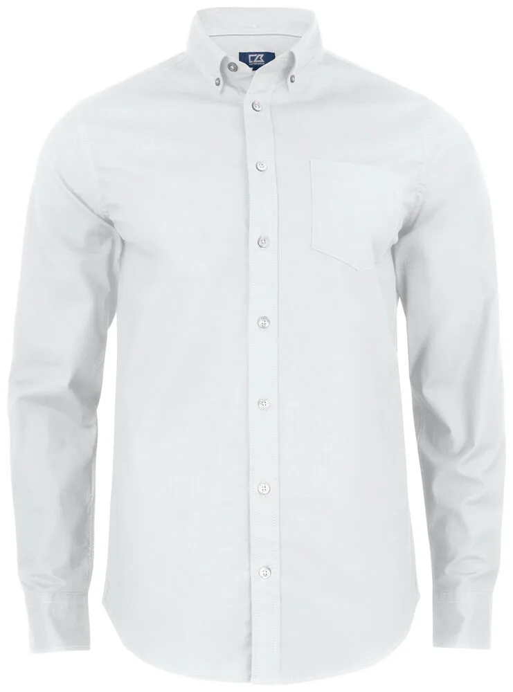 Cutter & Buck Cutter & Buck - Hansville Shirt Heren - Wit