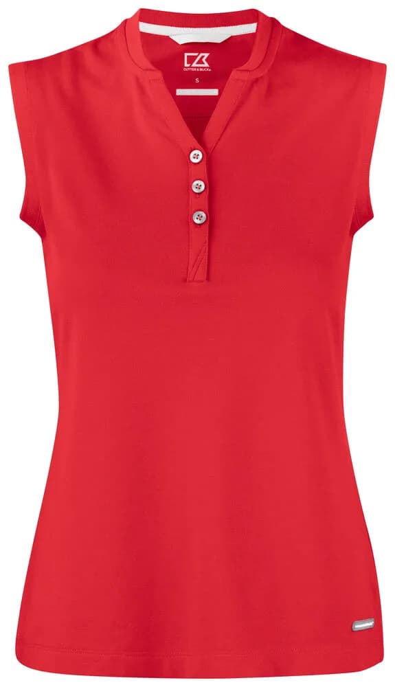 Cutter & Buck Cutter & Buck - Advantage Sleeveless Dames - Rood