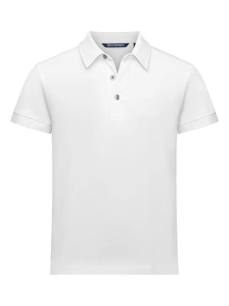 Cutter & Buck Cutter & Buck - Virtue Polo Solid Junior - Wit
