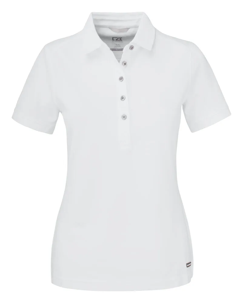 Cutter & Buck Cutter & Buck - Advantage Polo Dames - Wit